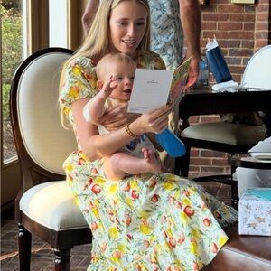 O.P.T. Allegra Dress in White Fruit
